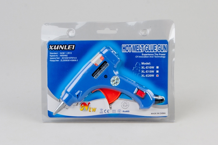 Клеевой термопистолет d 7мм мал. XUNLE1 с переключателем Клеевой термопистолет d 7мм мал. XUNLE1 с переключателем