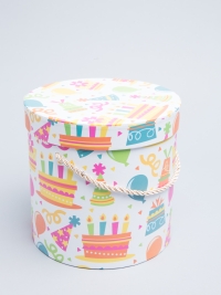 Коробка цилиндр 18,3х17,2см 9144-814-67