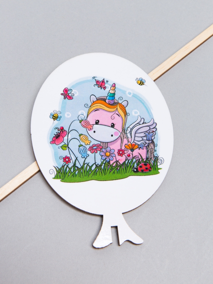 Вставка деревянная Шар 7,5х10,5см 10шт Единорожка! Ш19 Вставка деревянная Шар 7,5х10,5см 10шт Единорожка! Ш19