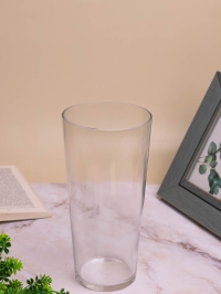 Ваза стекло Коническая H25 D12см К 177