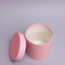 Коробка цилиндр набор из 5шт К d21хh21 - d12хh12см розовый нежный Коробка цилиндр набор из 5шт К d21хh21 - d12хh12см розовый нежный