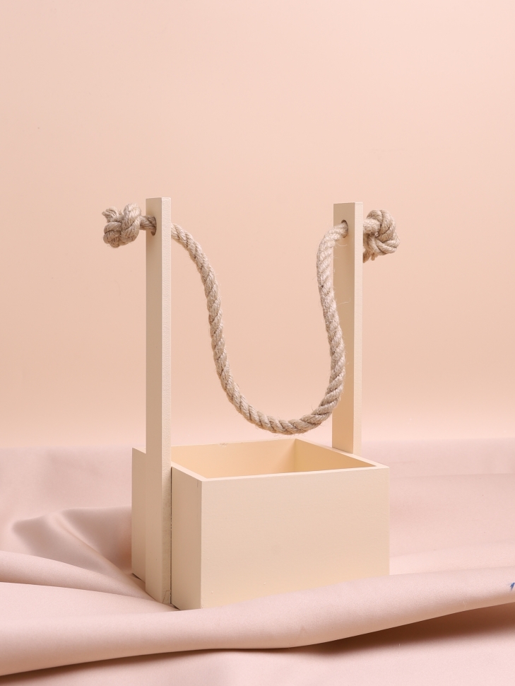 Ящик Флора H23/8,3х12,5см № 7 ванильный Ящик Флора H23/8,3х12,5см № 7 ванильный