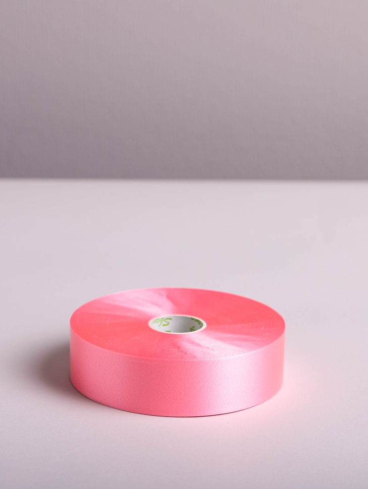Лента простая 3/100 К розовый