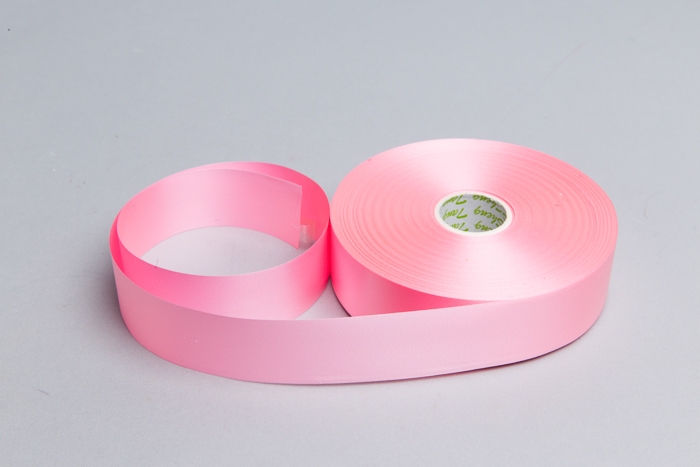 Лента простая 3/100 К розовый