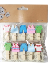 Прищепка 10шт. Одежда