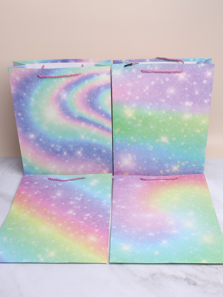 Сумочка подарочная 26х32x10см 530-146 звездопад микс Сумочка подарочная 26х32x10см 530-146 звездопад микс