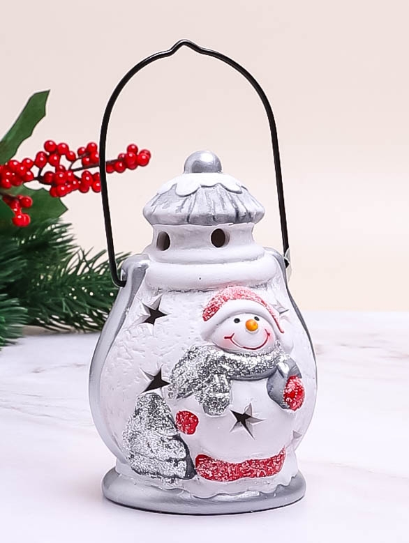 Фигурка декоративная НГ 9х9х13см Дед Мороз/Снеговик CN230505-3-14