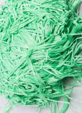 Наполнитель флористический бумажный 100г салатовый