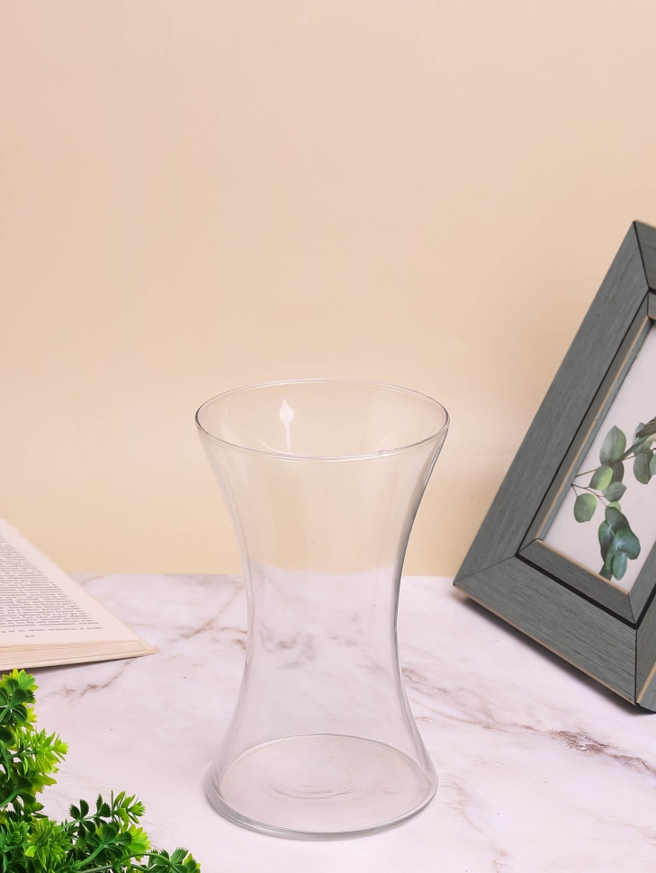 Ваза стекло h20 d12см К 181Талия