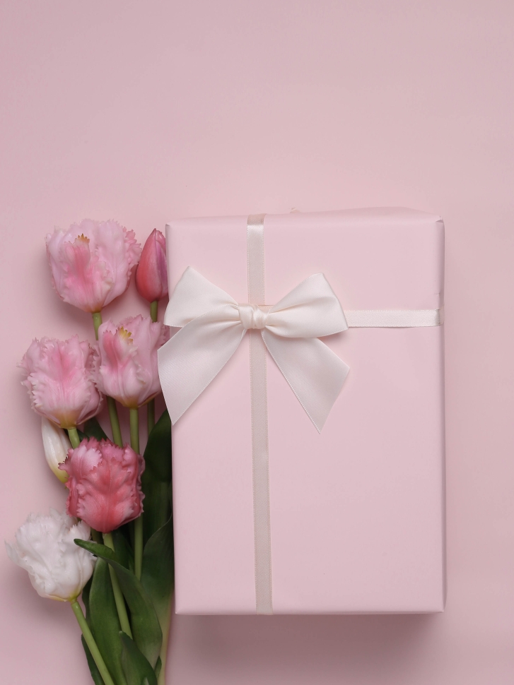 Пленка матовая 50мкм 58см х 10м Флора розовый светлый Пленка матовая 50мкм 58см х 10м Флора розовый светлый