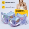Коробка - сумка набор из 3шт. 16х14х14см сиреневый Коробка - сумка набор из 3шт. 16х14х14см сиреневый