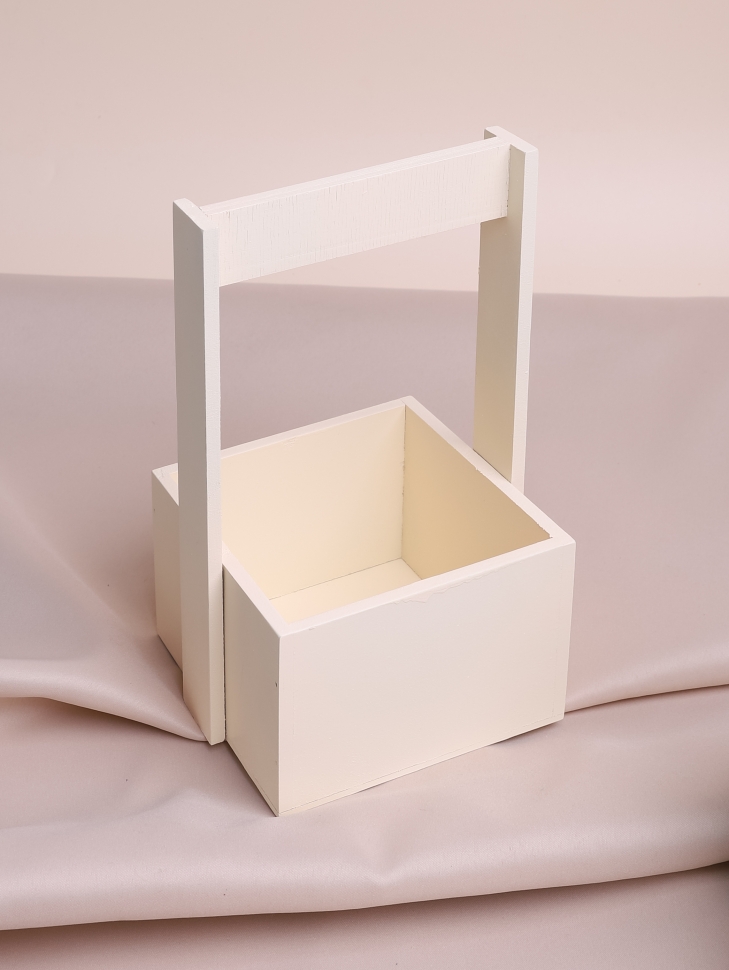 Ящик Флора H23/8,3х12,5см № 2 ванильный Ящик Флора H23/8,3х12,5см № 2 ванильный