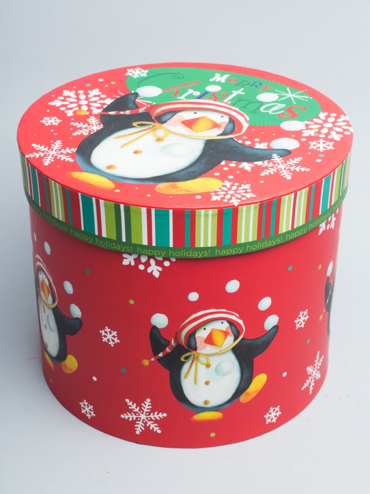 Коробка НГ цилиндр 23x19,5см W7825 Коробка НГ цилиндр 23x19,5см W7825