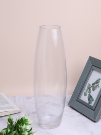 Ваза стекло h40 d12см К 190