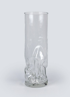 Ваза стекло Трубка №1454 Элиша-1 H36,5 D12 жатая Ваза стекло Трубка №1454 Элиша-1 H36,5 D12 жатая