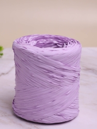 Рафия синтетическая, 200м PL 24 сиреневая