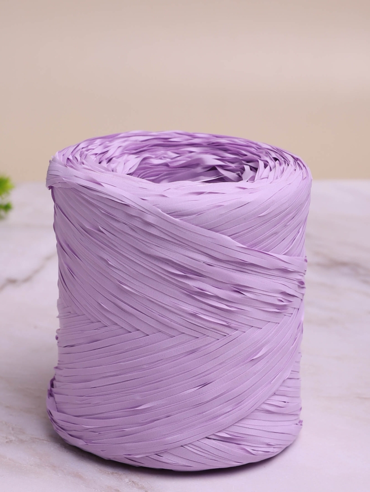 Рафия синтетическая, 200м PL 24 сиреневая Рафия синтетическая, 200м PL 24 сиреневая