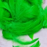 Перья цветные  9см 12гр, П салатовый