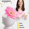 Кашпо керамика 11х11х15см 20Y919-2 белый Кашпо керамика 11х11х15см 20Y919-2 белый