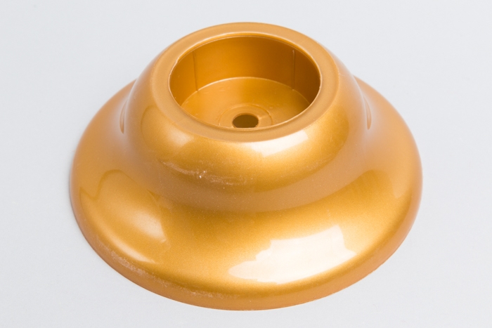 Ножка для вазы гладкая D19 H34 золото Ножка для вазы гладкая D19 H34 золото