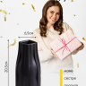 Ваза керамика 20,5х6,5х10,5см CN230425-24-1 черный