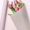Пленка матовая 55мкм 58см х 10м Romantic слоновая кость