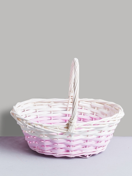Корзина плетеная (ива) 29х18х10см 20-289 розовый Корзина плетеная (ива) 29х18х10см 20-289 розовый