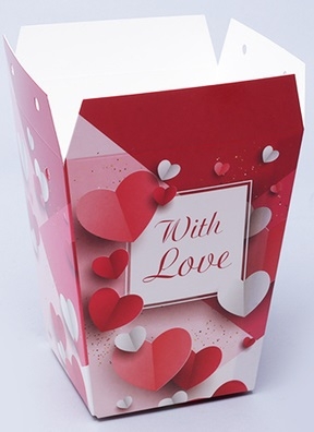 Плайм пакет H150 D120/90 Романтика Сердца