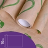 Бумага крафт 40г/м2, 70см x 10м, Ключик к сердцу зеленый Бумага крафт 40г/м2, 70см x 10м, Ключик к сердцу зеленый