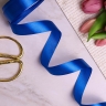 Лента атласная 25мм х 25 ярд JD синий Лента атласная 25мм х 25 ярд JD синий