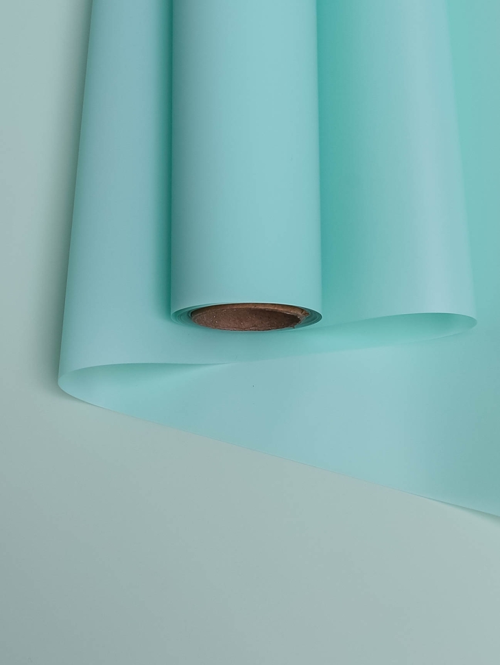 Пленка матовая 55мкм 58см х 10м Romantic тиффани