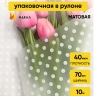 Пленка матовая Бисер 70см х 10м белый Пленка матовая Бисер 70см х 10м белый