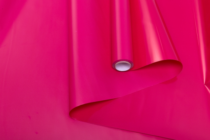 Пленка матовая Пастель 58см х 10м на втулке, малиновый Пленка матовая Пастель 58см х 10м на втулке, малиновый