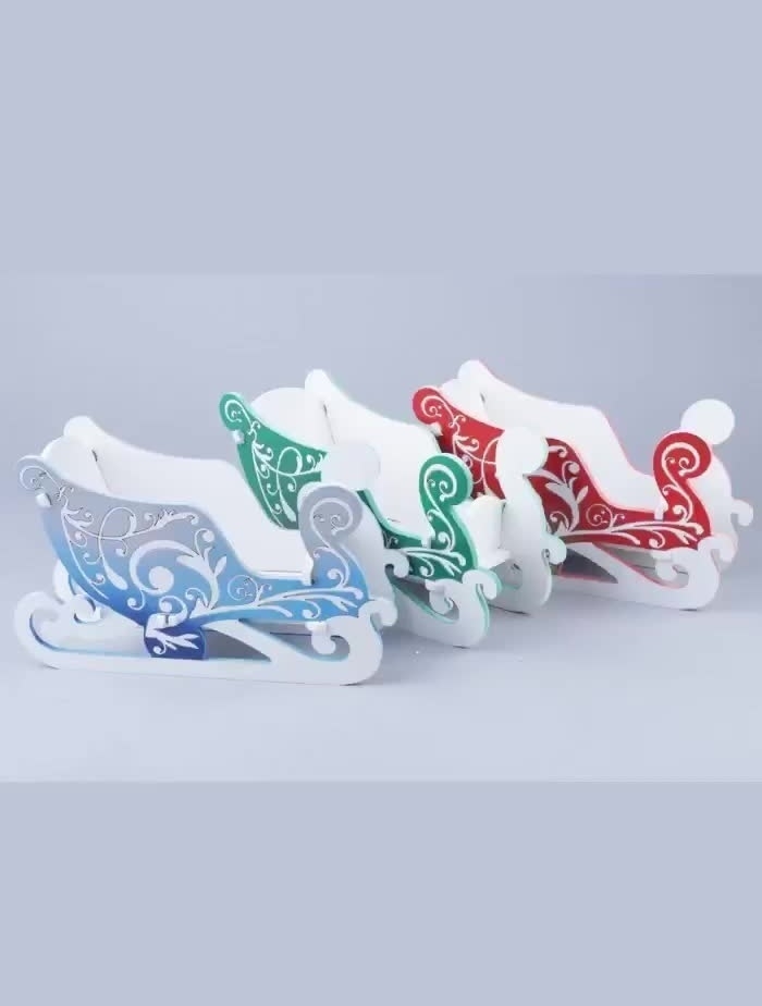 Кашпо НГ Сани  24х9,5х15см