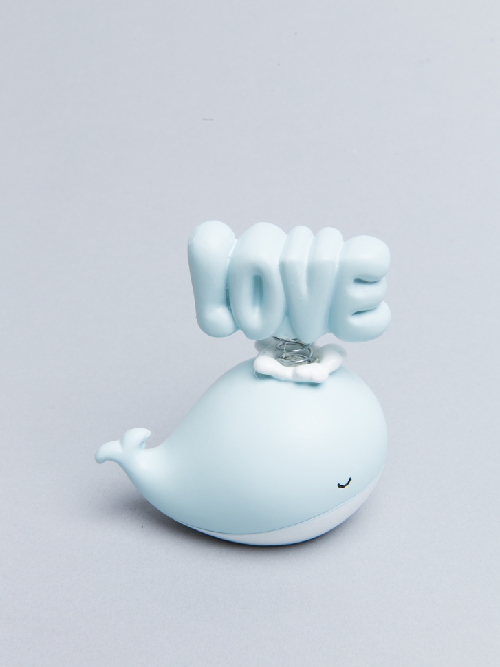 Фигурка Кит Love 7,5х5,5х8,5см 7003-1 голубой Фигурка Кит Love 7,5х5,5х8,5см 7003-1 голубой