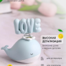 Фигурка Кит Love 7,5х5,5х8,5см 7003-1 голубой Фигурка Кит Love 7,5х5,5х8,5см 7003-1 голубой