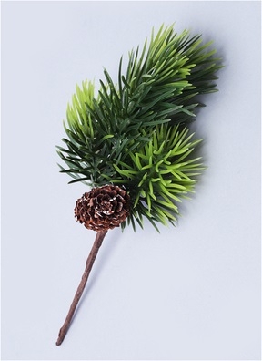 ИЦ Ветка ели 25см с шишками