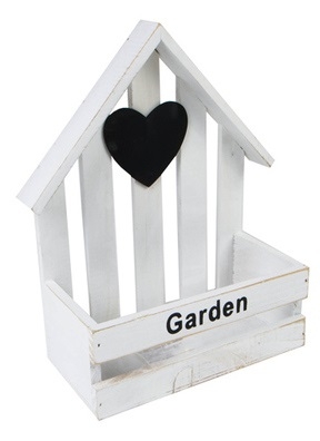 Ящик деревянный с грифельной табличкой 7х9х18/25см сердце Ящик деревянный с грифельной табличкой 7х9х18/25см сердце