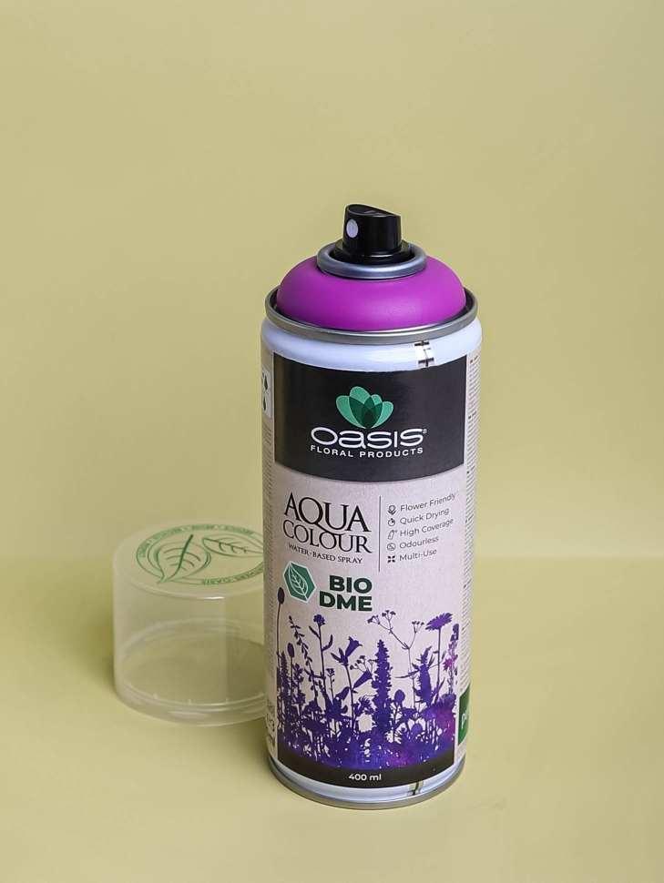 Спрей Краска Floralife 400мл Aqua фуксия Спрей Краска Floralife 400мл Aqua фуксия