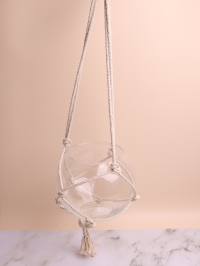 Ваза стекло Шаровая №2069-В 4л, D21,3x18,8см  в сетке