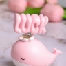 Фигурка Кит Luck 7,5х5,5х8,5см 7003-2 розовый