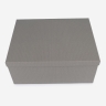 Коробка прямоугольник набор из 10шт 37,5х29х16см K112 твид серый