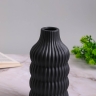 Ваза керамика 20,5х5х10см CN230425-24-5 черный