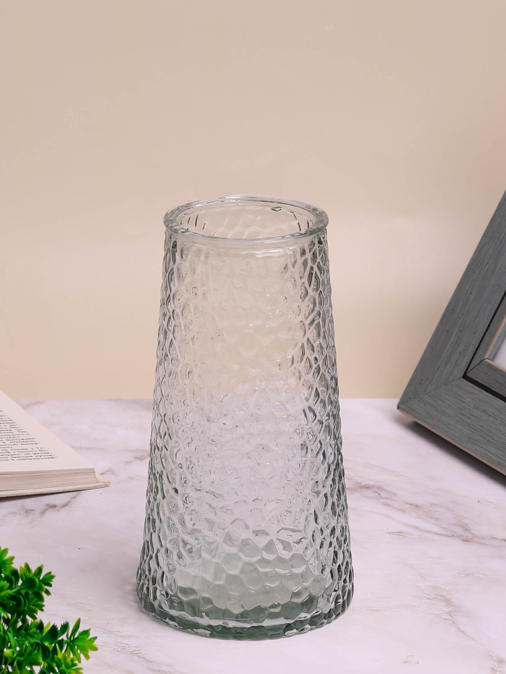 Ваза стекло Коническая H20 D10.7 D7.8 К 271 Ваза стекло Коническая H20 D10.7 D7.8 К 271