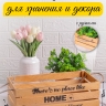 Ящик деревянный интерьерный 40х20х12см "Home" веревочные ручки темно-желтый Ящик деревянный интерьерный 40х20х12см "Home" веревочные ручки темно-желтый