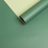 Пленка матовая 65мкм 58см х 10м двухцветная зеленый/фисташковый Пленка матовая 65мкм 58см х 10м двухцветная зеленый/фисташковый