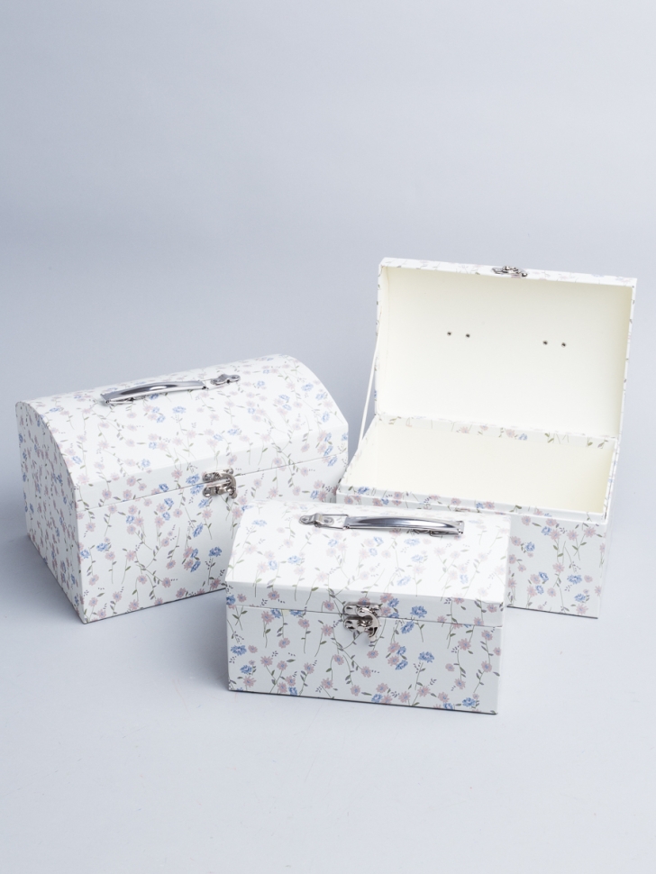 Коробка сундучок набор из 3шт 26x18x16,5см W3776 Коробка сундучок набор из 3шт 26x18x16,5см W3776