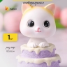 Фигурка Котенок 5х5х8,5см 7017-1 фиолетовый Фигурка Котенок 5х5х8,5см 7017-1 фиолетовый