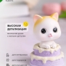 Фигурка Котенок 5х5х8,5см 7017-1 фиолетовый Фигурка Котенок 5х5х8,5см 7017-1 фиолетовый