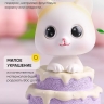 Фигурка Котенок 5х5х8,5см 7017-1 фиолетовый Фигурка Котенок 5х5х8,5см 7017-1 фиолетовый